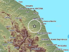 mappa terremoto Fermano