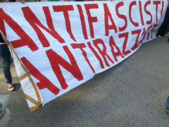 Corteo antifascista e antirazzista ad Ancona