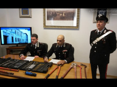 Carabinieri furto rame