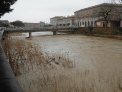 Il fiume Misa a Senigallia