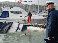 Affondamento barca