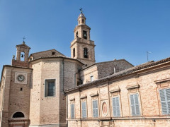 Recanati: la concattedrale (duomo) e chiesa di San Flaviano