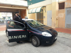 La pattuglia dei Carabinieri a Marina di Montemarciano