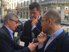 Il presidente Mangialardi incontra Curcio ed Errani