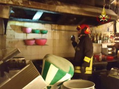 Incendio in un pub di Fabriano