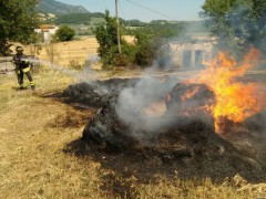 Incendio a Sassoferrato