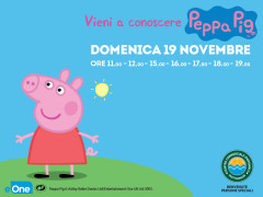 Peppa Pig al Centro Commerciale Ipersimply Grottammare