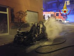 Incendio automobile