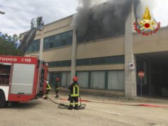 Incendio ad Ancona