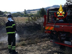 Incendio a Osimo