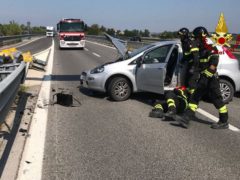 Incidente sulla SS76 all'altezza di Monsano