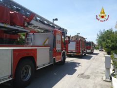 Vigili del Fuoco a Montemarciano