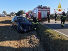 Incidente stradale a Treia