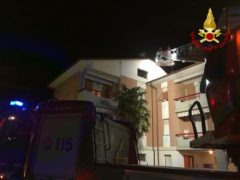 Incendio a Moie di Maiolati Spontini