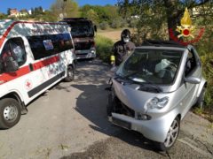 Incidente stradale a Macerata