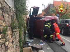 Incidente stradale a Castelfidardo