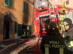 Incendio ad Agugliano