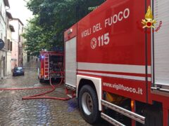 Vigili del Fuoco a Fabriano