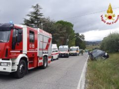 Incidente stradale a Treia