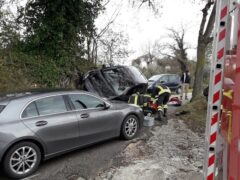 Incidente stradale a Tolentino