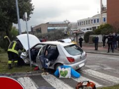 Incidente stradale a Tolentino