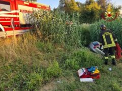 Incidente stradale a Santa Maria Nuova