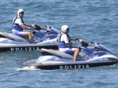 Moto d'acqua della Polizia di Stato