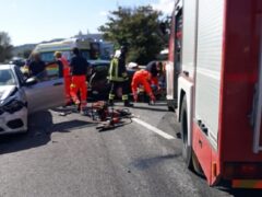 Incidente stradale a Loreto