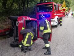 Incidente stradale a Fabriano