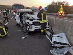 Incidente stradale lungo la SS76 nei pressi di Castelplanio