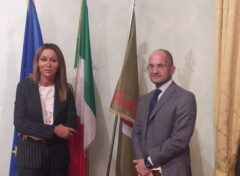 Paola Agabiti e Guido Castelli