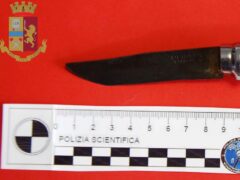 Coltello sequestrato a Fermo