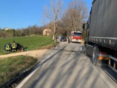 Incidente stradale a Pollenza