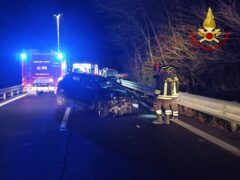 Incidente sulla Statale 77 nei pressi di Corridonia