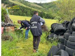 Discarica abusiva a Monte Vidon Corrado