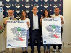 Conferenza di Fratelli d'Italia sull'iniziativa "Onda tricolore contro le mafie"