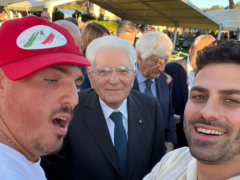 Incontro tra il presidente Mattarella e Frolla Microbiscottificio