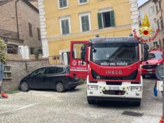 Incendio in un'abitazione di Montecassiano