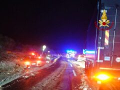 Incidente sulla SS77 a Serravalle di Chienti