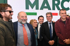 BIT 2025 - Alessandro Siani e Christian Vieri ospiti allo stand della Regione Marche