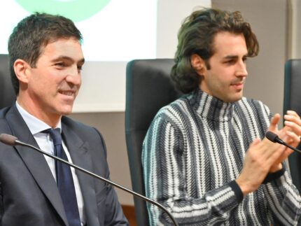 Francesco Acquaroli e Gianmarco Tamberi